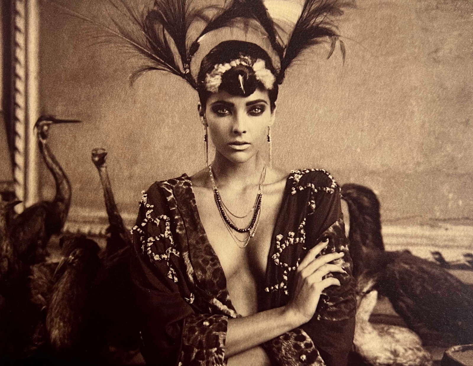 Marc Lagrange, Heron, 2010: Photographer: Marc Lagrange was a Belgian photographer known for his nude portraits of female figures. Lagrange created dream-like and fantastical narrative pictures populated by beautiful nudes that 