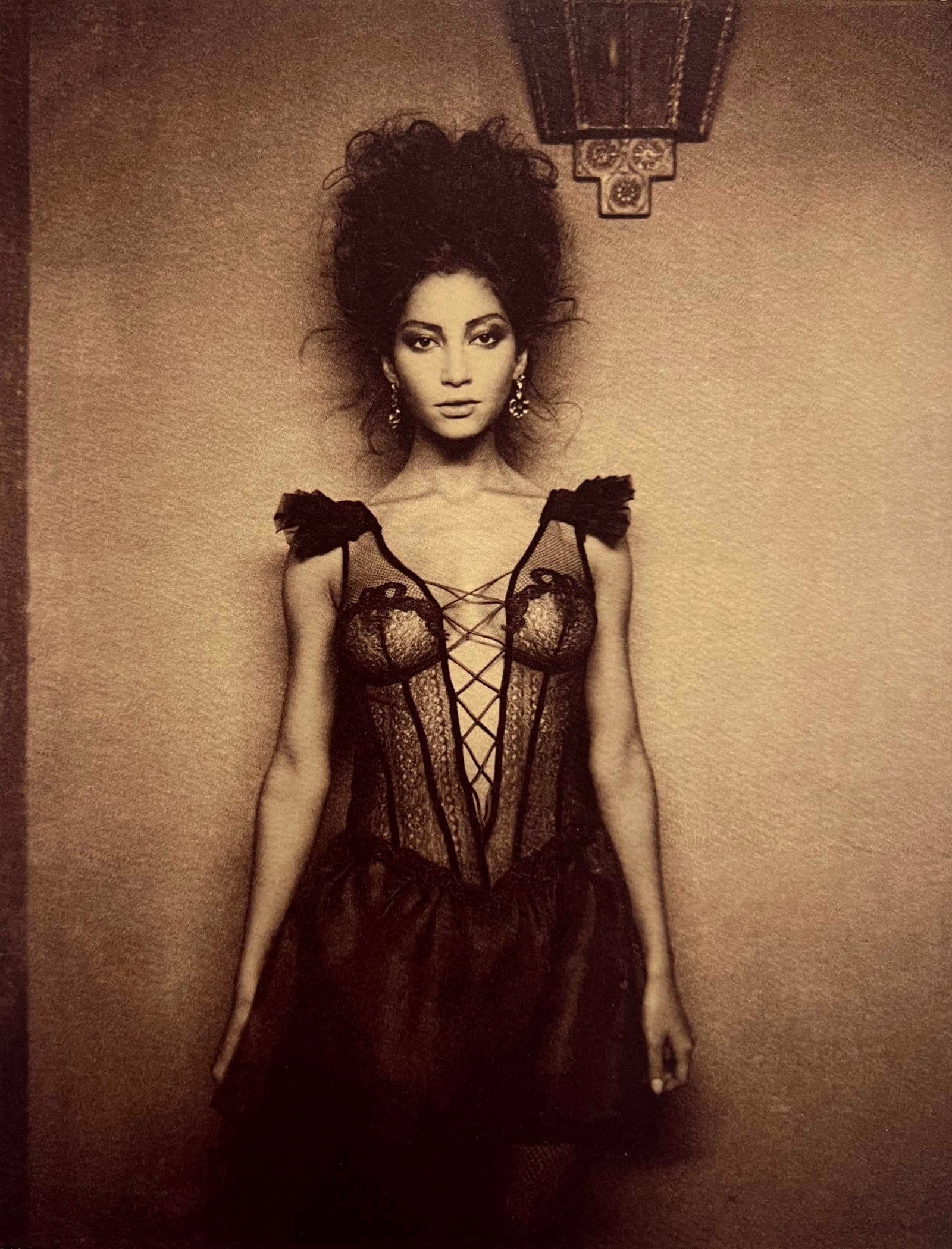 Marc Lagrange, La Fille De Paris I, 2012: Photographer: Marc Lagrange was a Belgian photographer known for his nude portraits of female figures. Lagrange created dream-like and fantastical narrative pictures populated by beautiful nudes that 