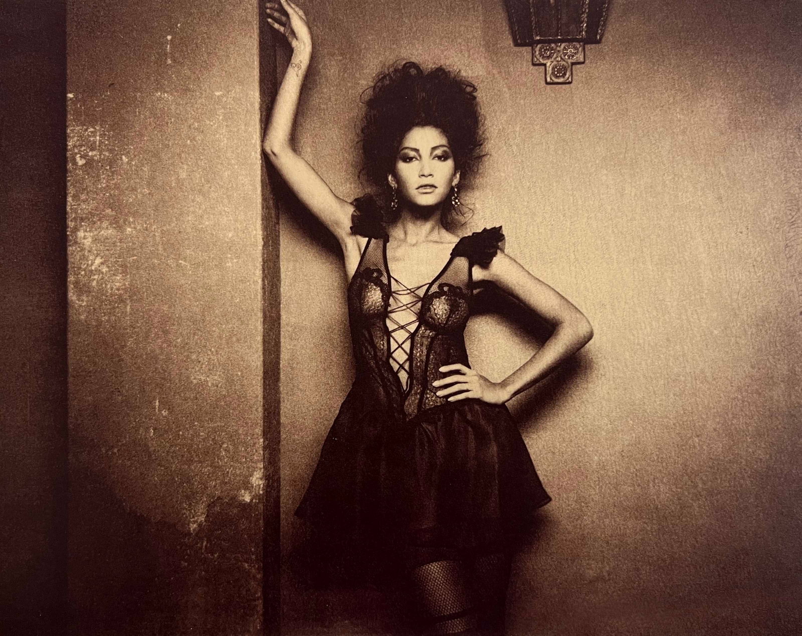 Marc Lagrange, La Fille De Paris II, 2012: Photographer: Marc Lagrange was a Belgian photographer known for his nude portraits of female figures. Lagrange created dream-like and fantastical narrative pictures populated by beautiful nudes that 