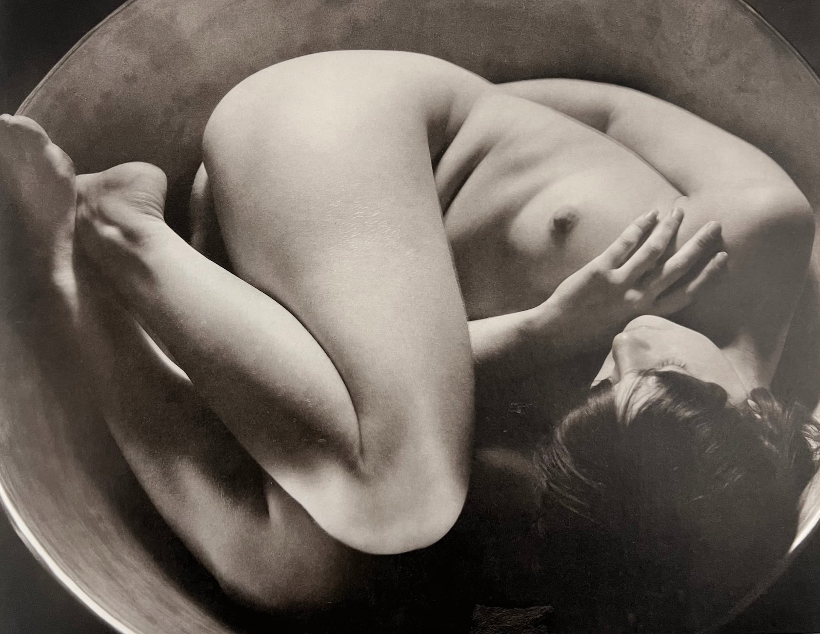 Ruth Bernhard, Early Nude, 1934: Ruth Bernhard (1905-2006) was the daughter of Lucien Bernhard, a graphic designer known as "the father of the German poster." After studying for two years at the Berlin Academy of Art, she came to New