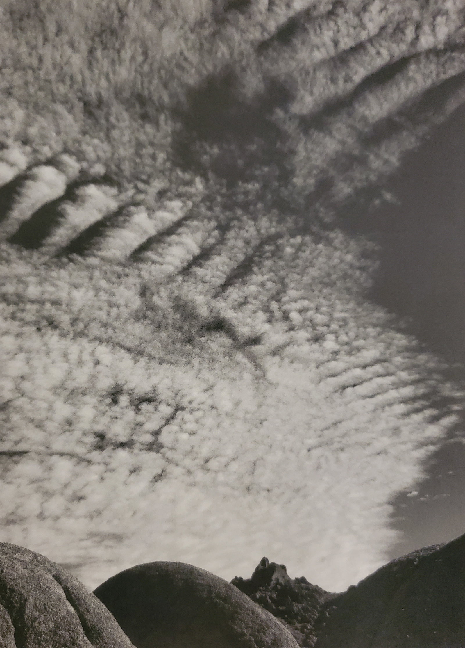 Ansel Adams, Alabama Hills, Clouds, Owens Valley, California, 1950: Photographer: Ansel Adams (American, 1902 - 1984) - Internationally renowned American photographer. One of the most influential artists in photographic history. Title: "Alabama Hills, Clouds, Owens Va