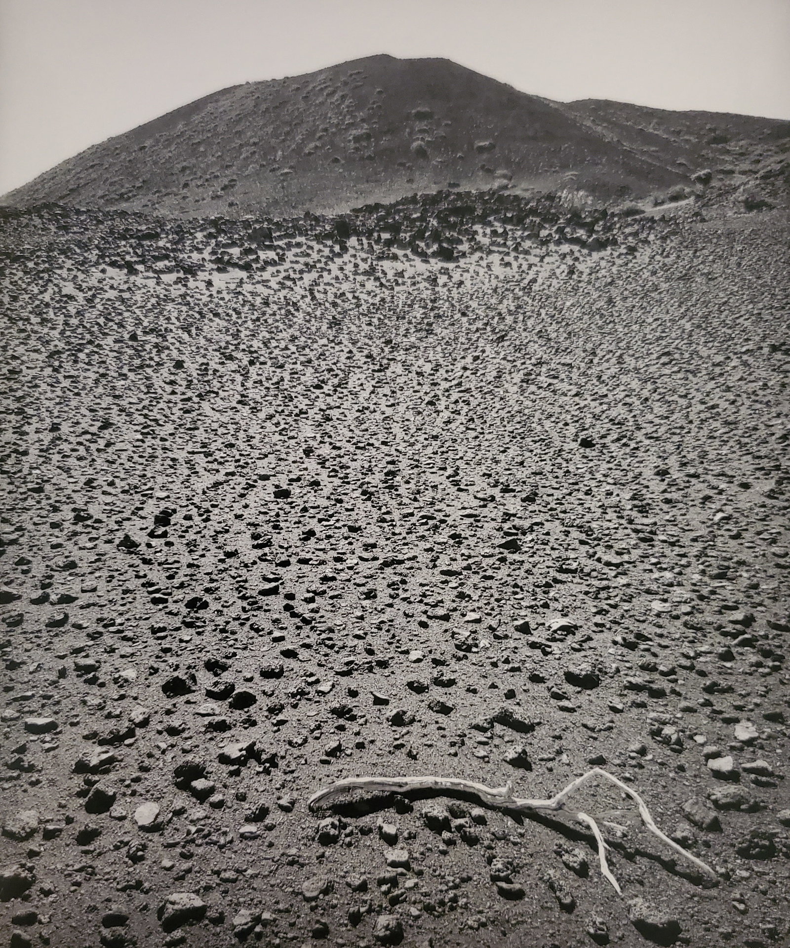 Ansel Adams, Cinder Cone in the Crater of Haleakala, Haleakala National Park, Hawaii, C. 1956: Photographer: Ansel Adams (American, 1902 - 1984) - Internationally renowned American photographer. One of the most influential artists in photographic history. Title: "Cinder Cone in the Crater of Ha