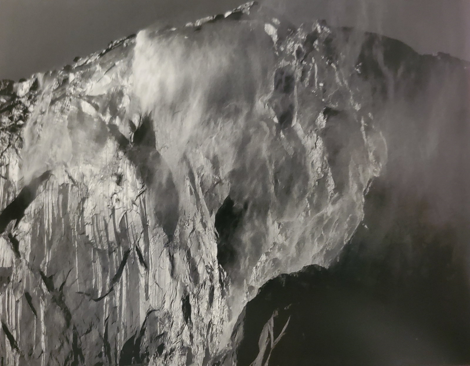 Ansel Adams, El Capitan Fall, Yosemite National Park, California, C 1940: Photographer: Ansel Adams (American, 1902 - 1984) - Internationally renowned American photographer. One of the most influential artists in photographic history. Title: "El Capitan Fall, Yosemite Natio
