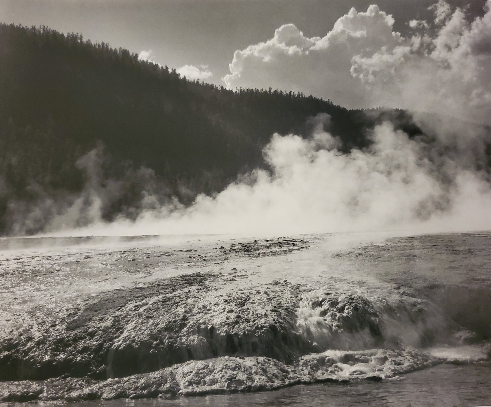 Ansel Adams, Firehole River, Yellowstone National Park, Wyoming, 1942: Photographer: Ansel Adams (American, 1902 - 1984) - Internationally renowned American photographer. One of the most influential artists in photographic history. Title: "Firehole River, Yellowstone Nat