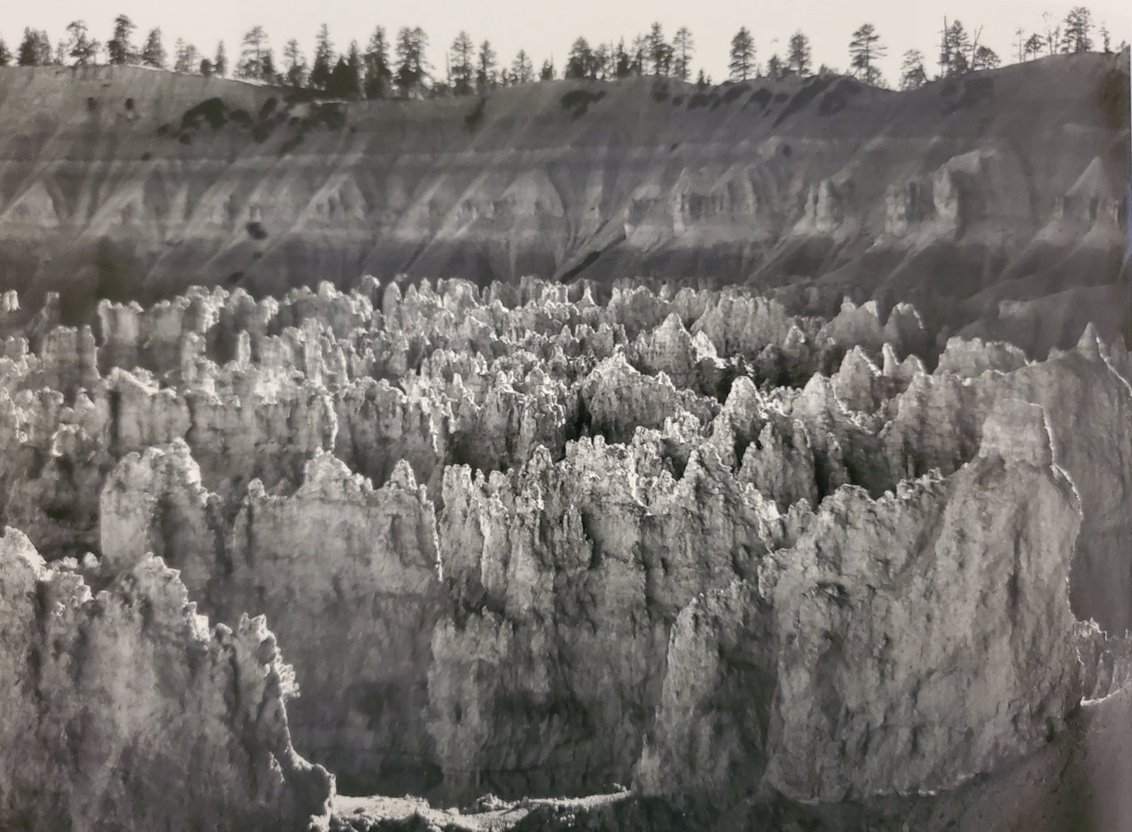 Ansel Adams, Formations, Bryce Canyon National Park, Utah, 1947: Photographer: Ansel Adams (American, 1902 - 1984) - Internationally renowned American photographer. One of the most influential artists in photographic history. Title: "Formations, Bryce Canyon Nation