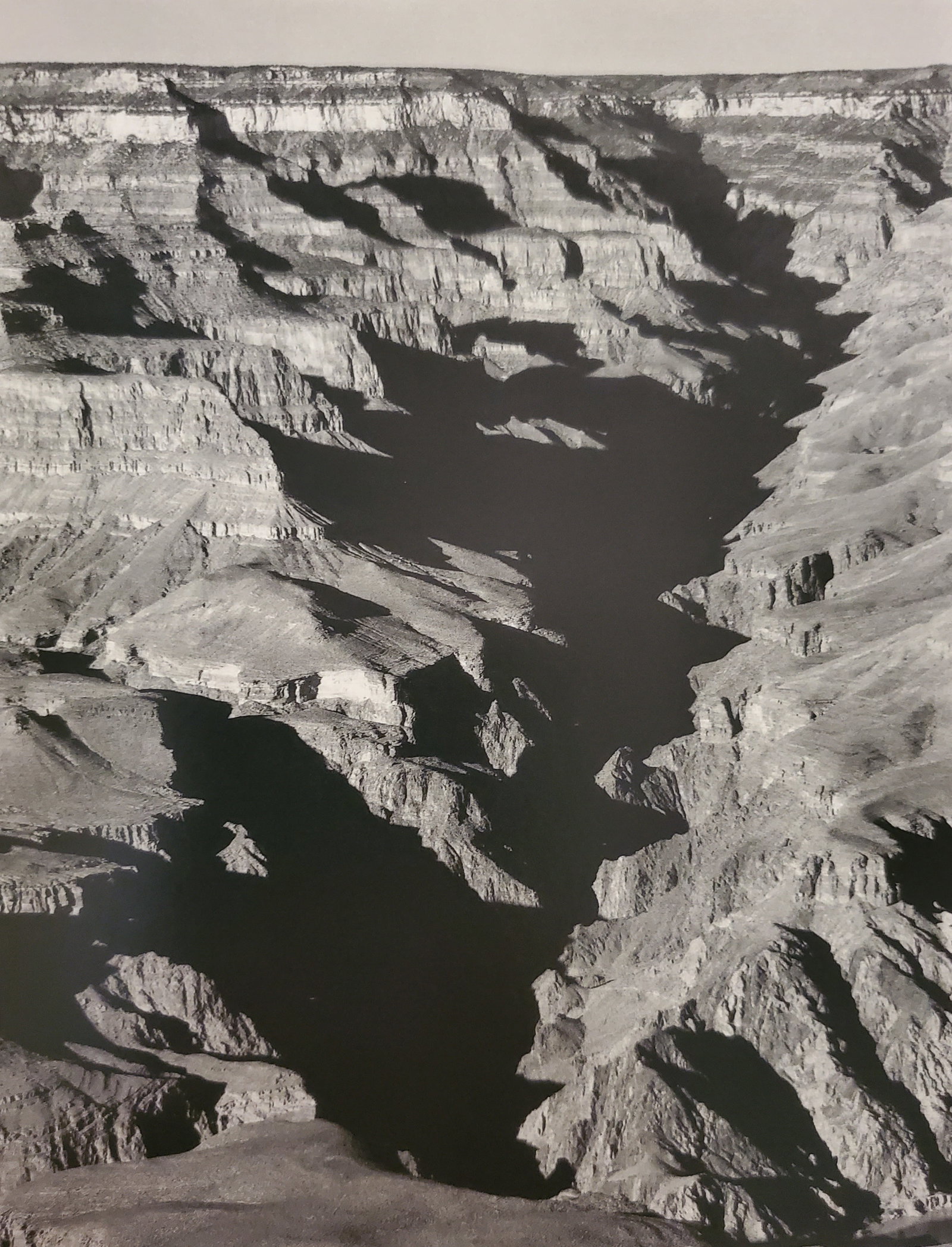 Ansel Adams, Grand Canyon from Yavapai Point, Arizona, 1942: Photographer: Ansel Adams (American, 1902 - 1984) - Internationally renowned American photographer. One of the most influential artists in photographic history. Title: "Grand Canyon from Yavapai Point