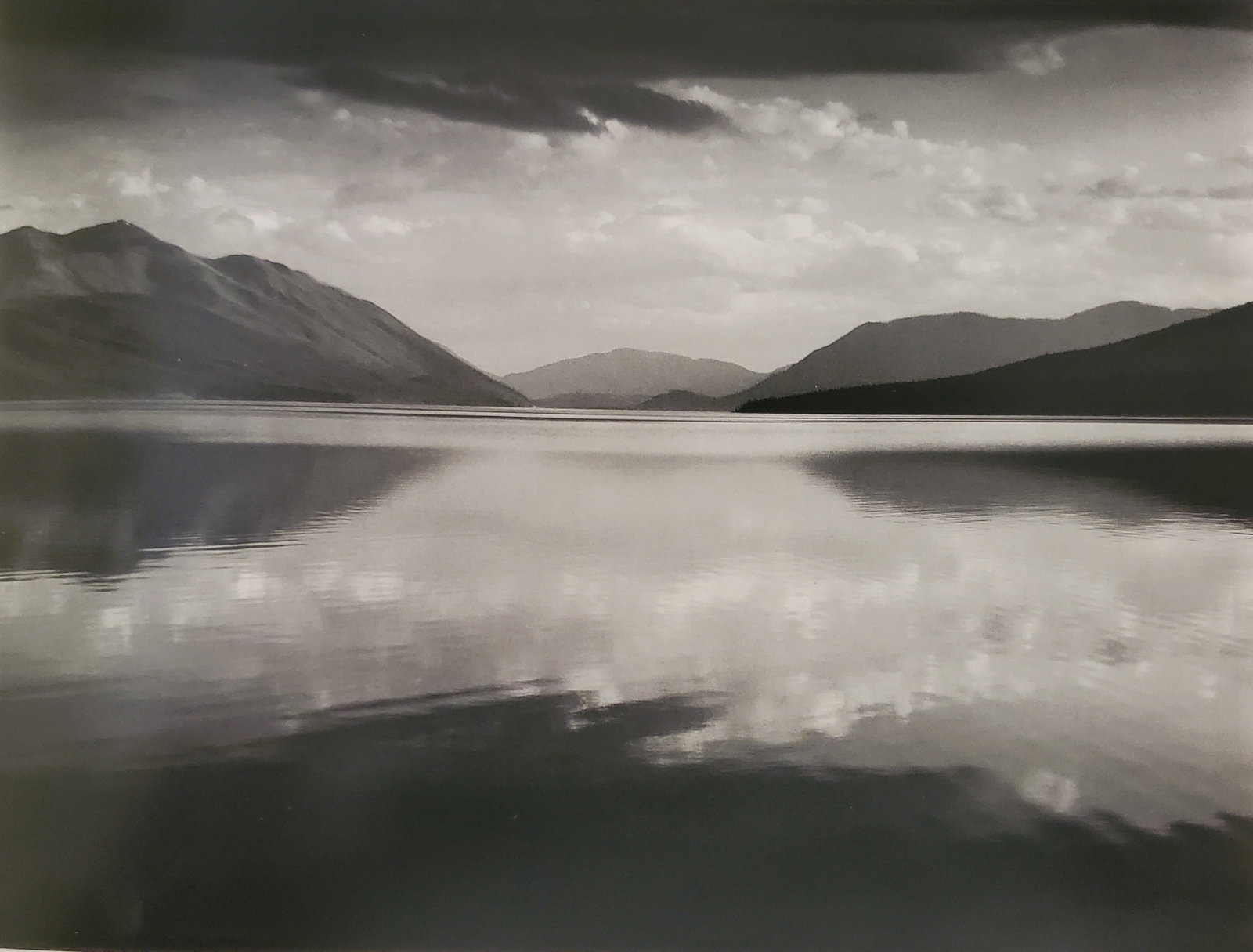 Ansel Adams, Lake Mcdonald, Evening, Glacier National Park, Montana, 1942 (1 of 1)