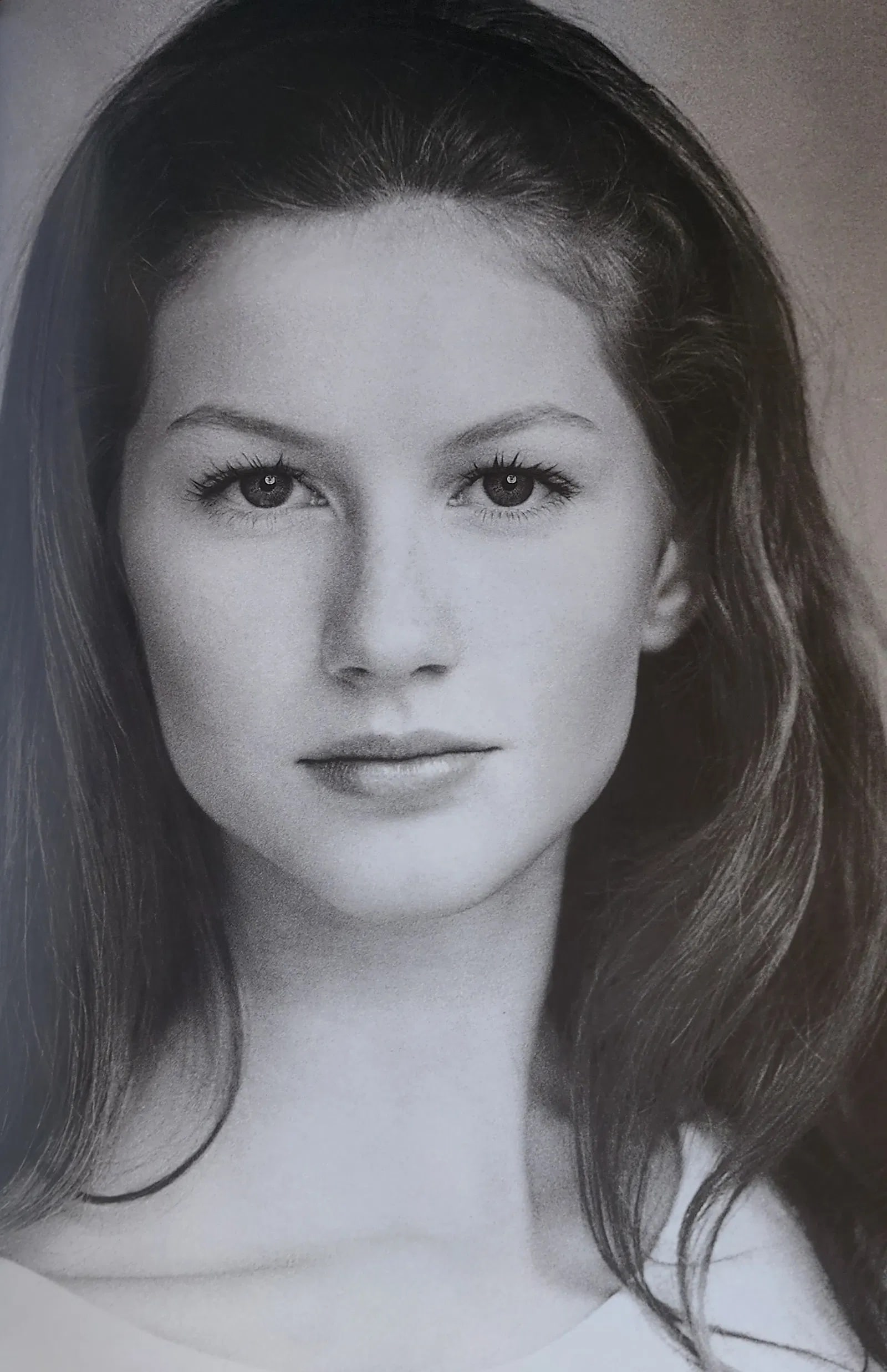 Gisele Bundchen, 2023: Title/Subject: Gisele Bundchen Type Of Print: Authentic Sheet Fed Photogravure/Offset print Date Of Print: 2023 Paper: Medium weight, satin/matte finish Approximate Image Size: 13 x 9 inches Matted Si