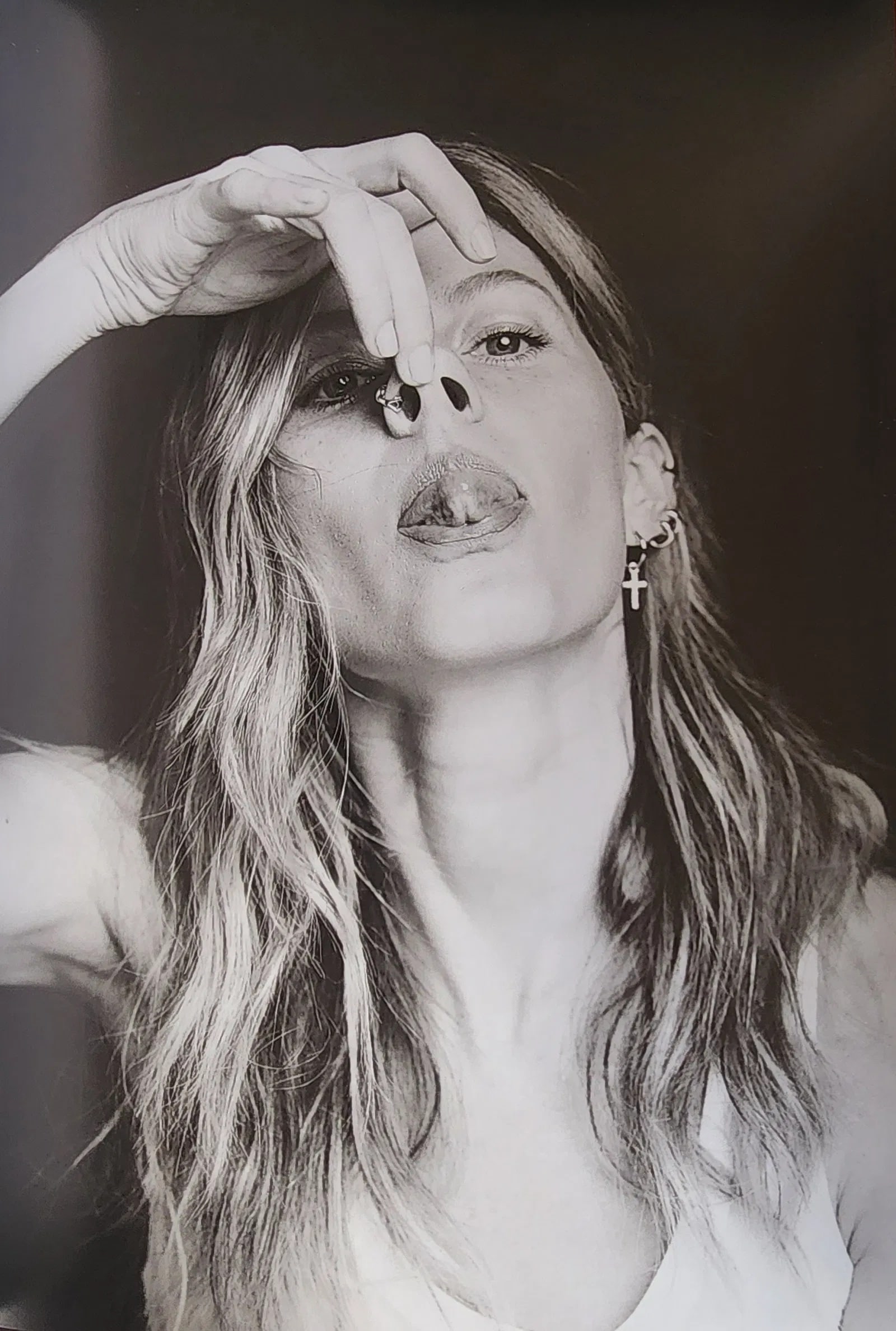 Gisele Bundchen, 2023: Title/Subject: Gisele Bundchen Type Of Print: Authentic Sheet Fed Photogravure/Offset print Date Of Print: 2023 Paper: Medium weight, satin/matte finish Approximate Image Size: 13 x 9 inches Matted Si