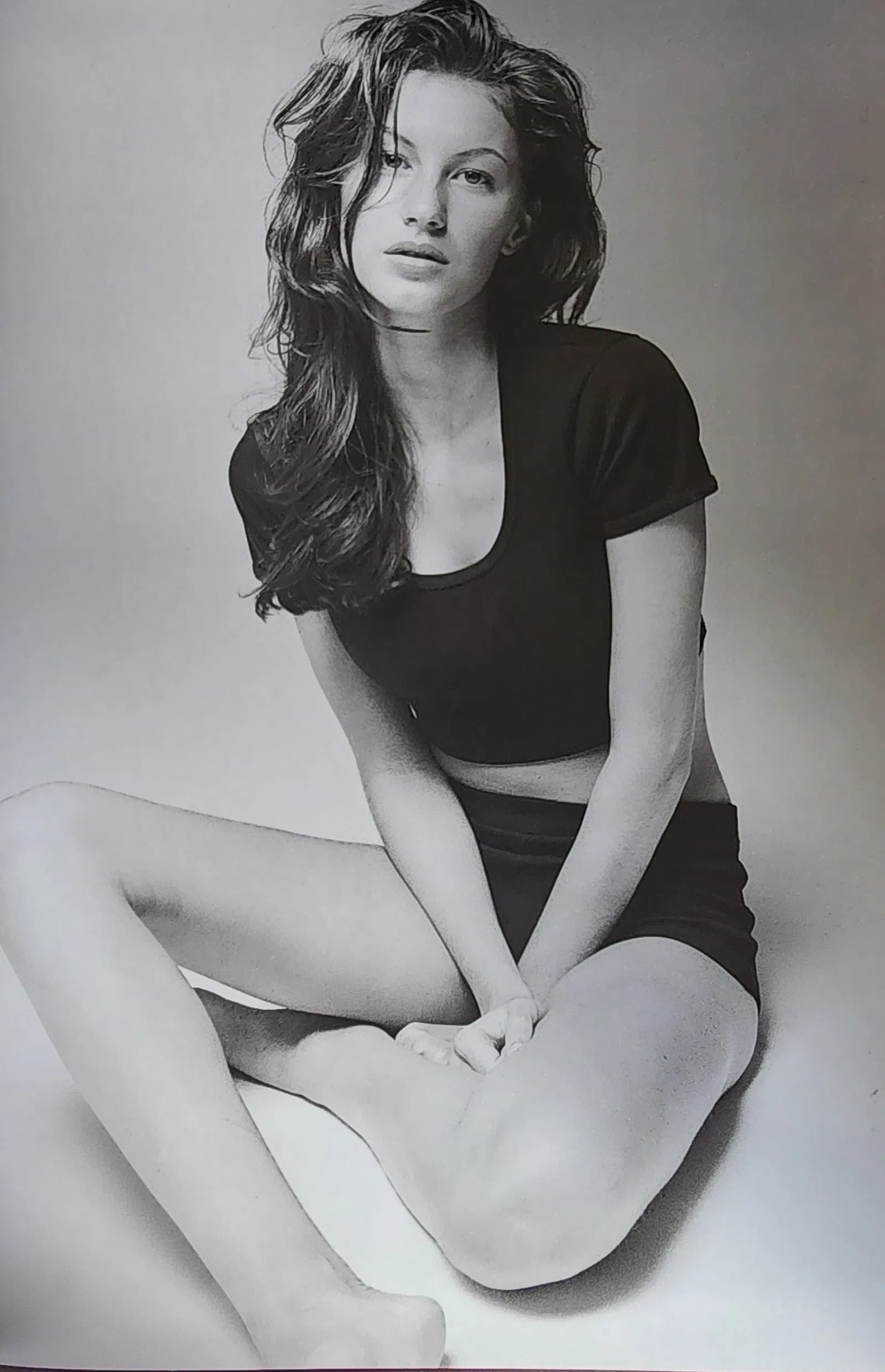 Gisele Bundchen, 2023: Title/Subject: Gisele Bundchen Type Of Print: Authentic Sheet Fed Photogravure/Offset print Date Of Print: 2023 Paper: Medium weight, satin/matte finish Approximate Image Size: 13 x 9 inches Matted Si