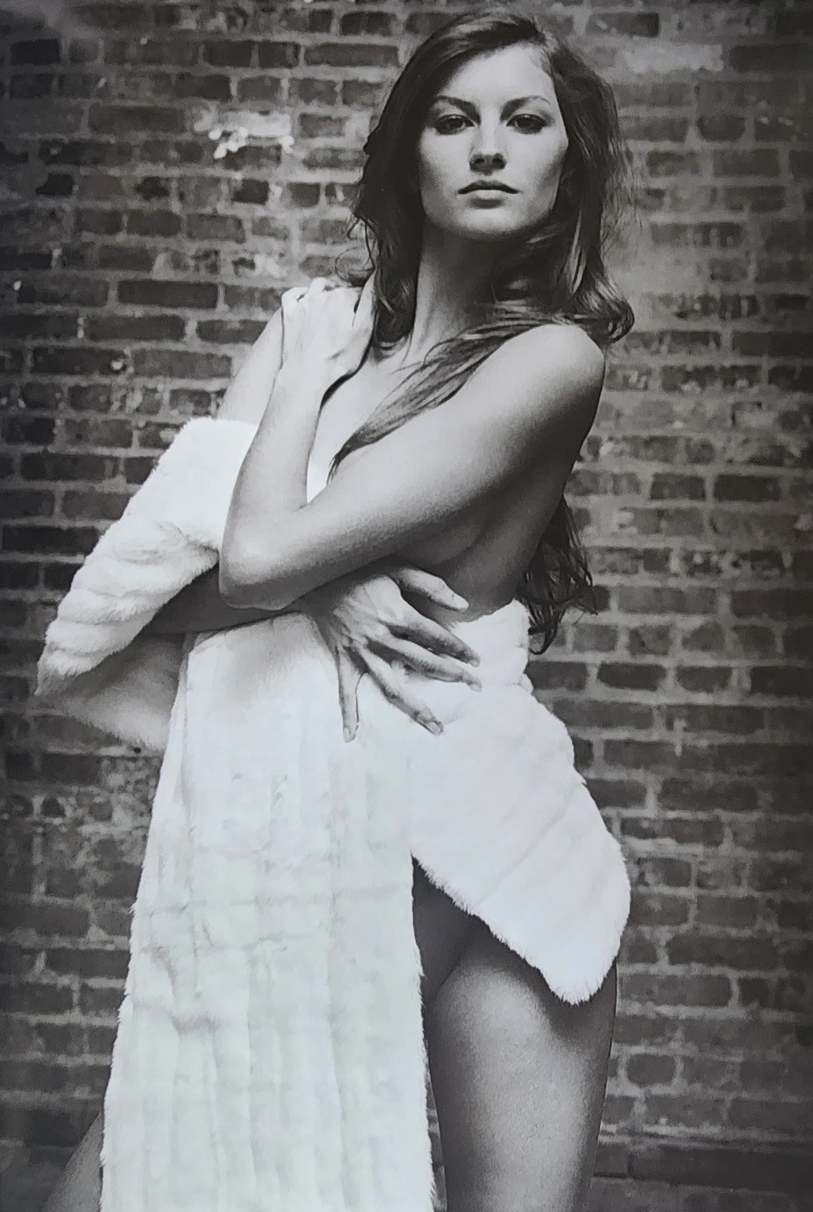 Gisele Bundchen, 2023: Title/Subject: Gisele Bundchen Type Of Print: Authentic Sheet Fed Photogravure/Offset print Date Of Print: 2023 Paper: Medium weight, satin/matte finish Approximate Image Size: 13 x 9 inches Matted Si