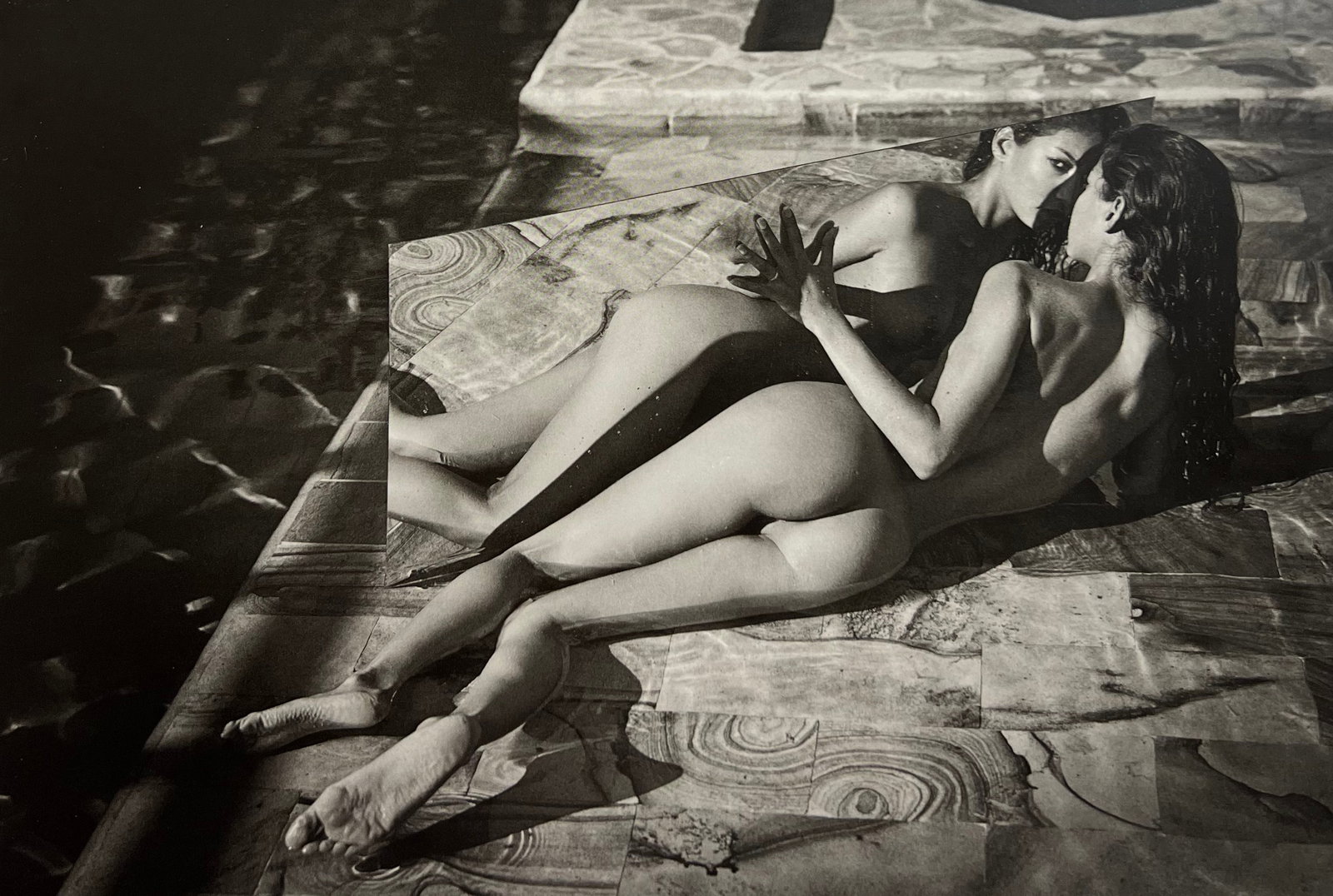 Marc Lagrange, Celestial Relection, 2000's: Photographer: Marc Lagrange was a Belgian photographer known for his nude portraits of female figures. Lagrange created dream-like and fantastical narrative pictures populated by beautiful nudes that 