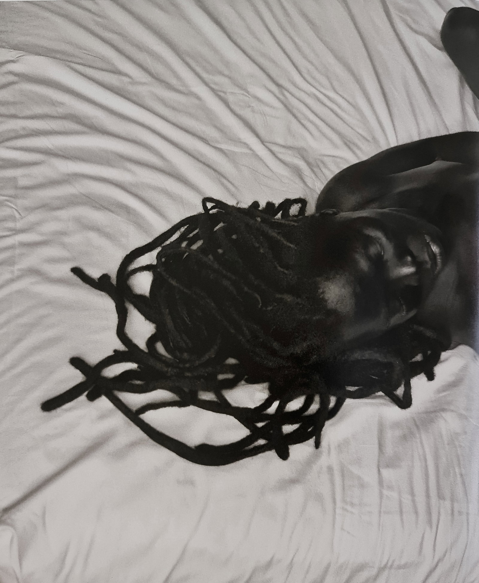 Zanele Muholi, Aphiwe I, Arles, France, 2016: Photographer: Zanele Muholi was born in 1972. She is a South African photographer and filmmaker. Title: Aphiwe I, Arles, France, 2016, 9.5 x 10.5 Date Of Negative: 2016 Type Of Print: Authentic Vintag