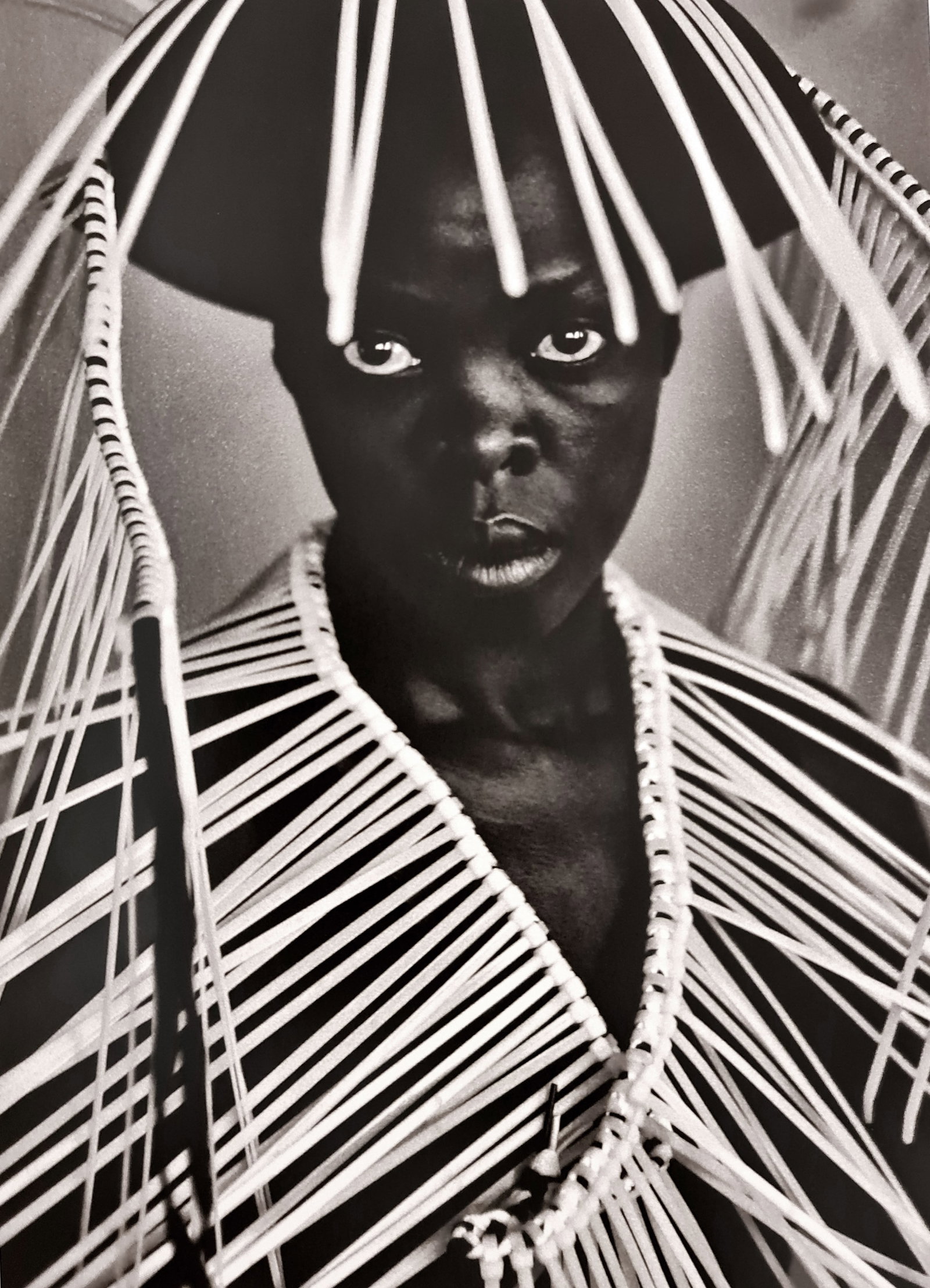 Zanele Muholi, Bhekezakhe, Parktown, Johannesburg, 2016: Photographer: Zanele Muholi was born in 1972. She is a South African photographer and filmmaker. Title: Bhekezakhe, Parktown, Johannesburg, 2016, 7.5 x 10.5 Date Of Negative: 2016 Type Of Print: Authe