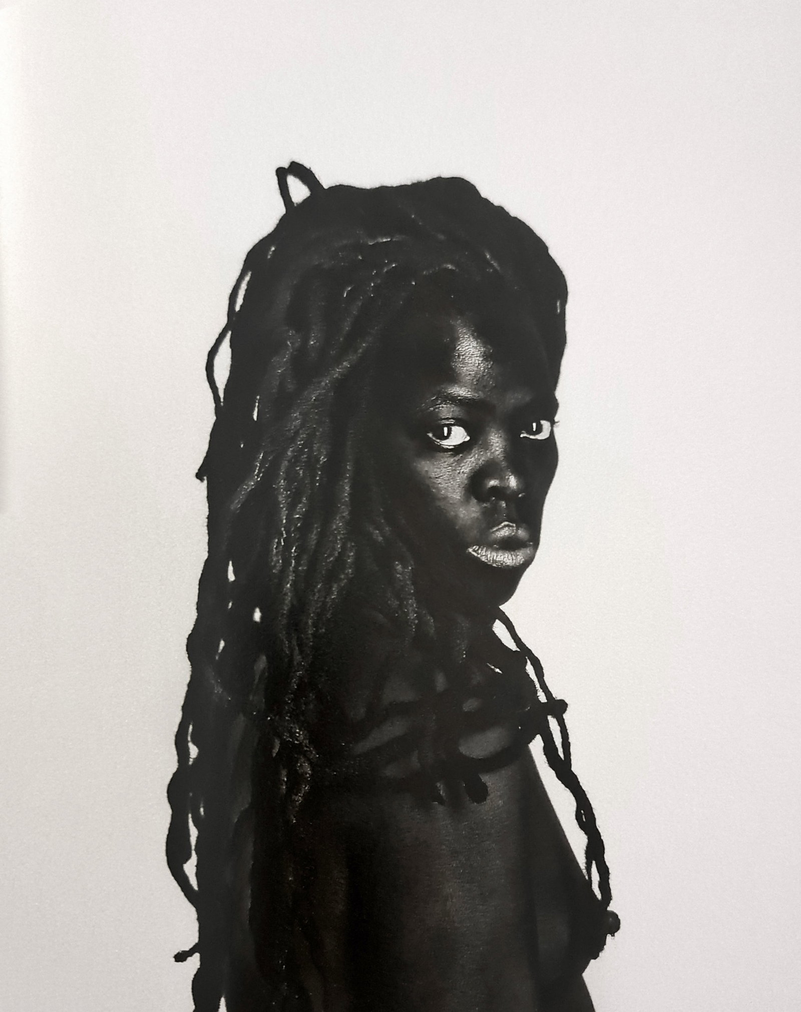 Zanele Muholi, Funeka I, Park Hotel, Amsterdam, 2016: Photographer: Zanele Muholi was born in 1972. She is a South African photographer and filmmaker. Title: Funeka I, Park Hotel, Amsterdam, 2016, 8.5 x 9.5 Date Of Negative: 2016 Type Of Print: Authentic