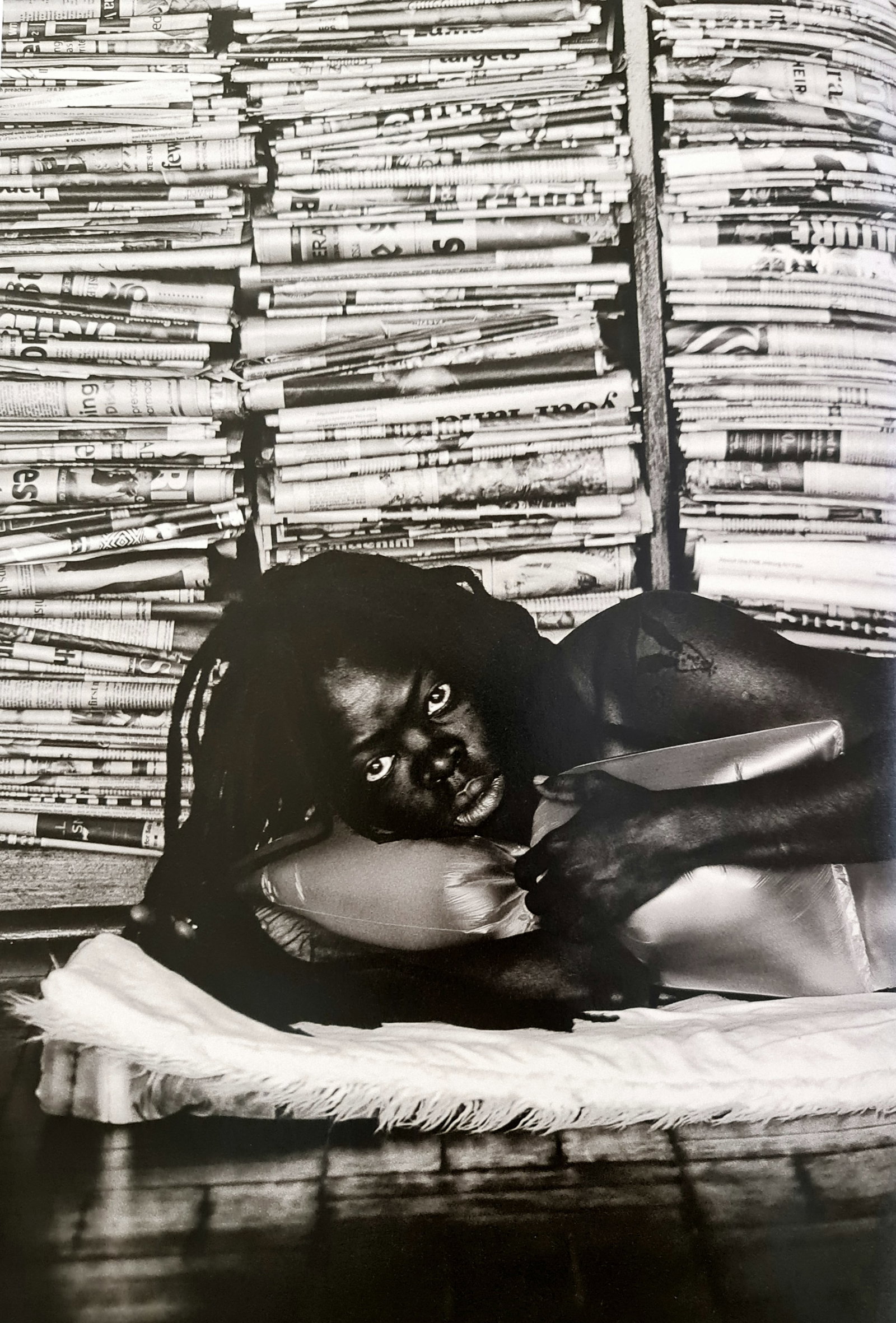 Zanele Muholi, Julile I, Parktown, Johannesburg, 2016: Photographer: Zanele Muholi was born in 1972. She is a South African photographer and filmmaker. Title: Julile I, Parktown, Johannesburg, 2016, 10 x 13 Date Of Negative: 2016 Type Of Print: Authentic 