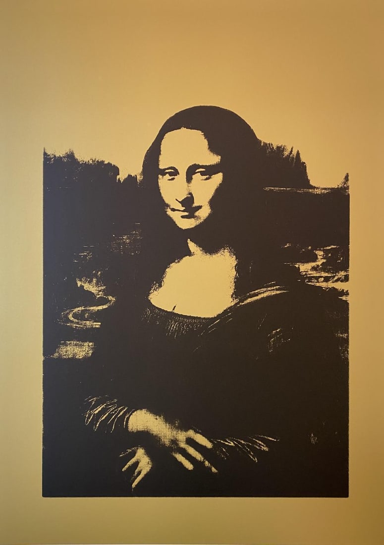 Andy Warhol, 'Da Vinci's Mona Lisa' II, Sunday B Morning Screen Print: Original Limited Edition Silk Screen on Premium Vellum Edition Size: 2500 Paper Size: 25 x 35 Unsigned. Published by Sunday B Morning. Excellent Condition; never framed or matted. Sunday B. Mornings e