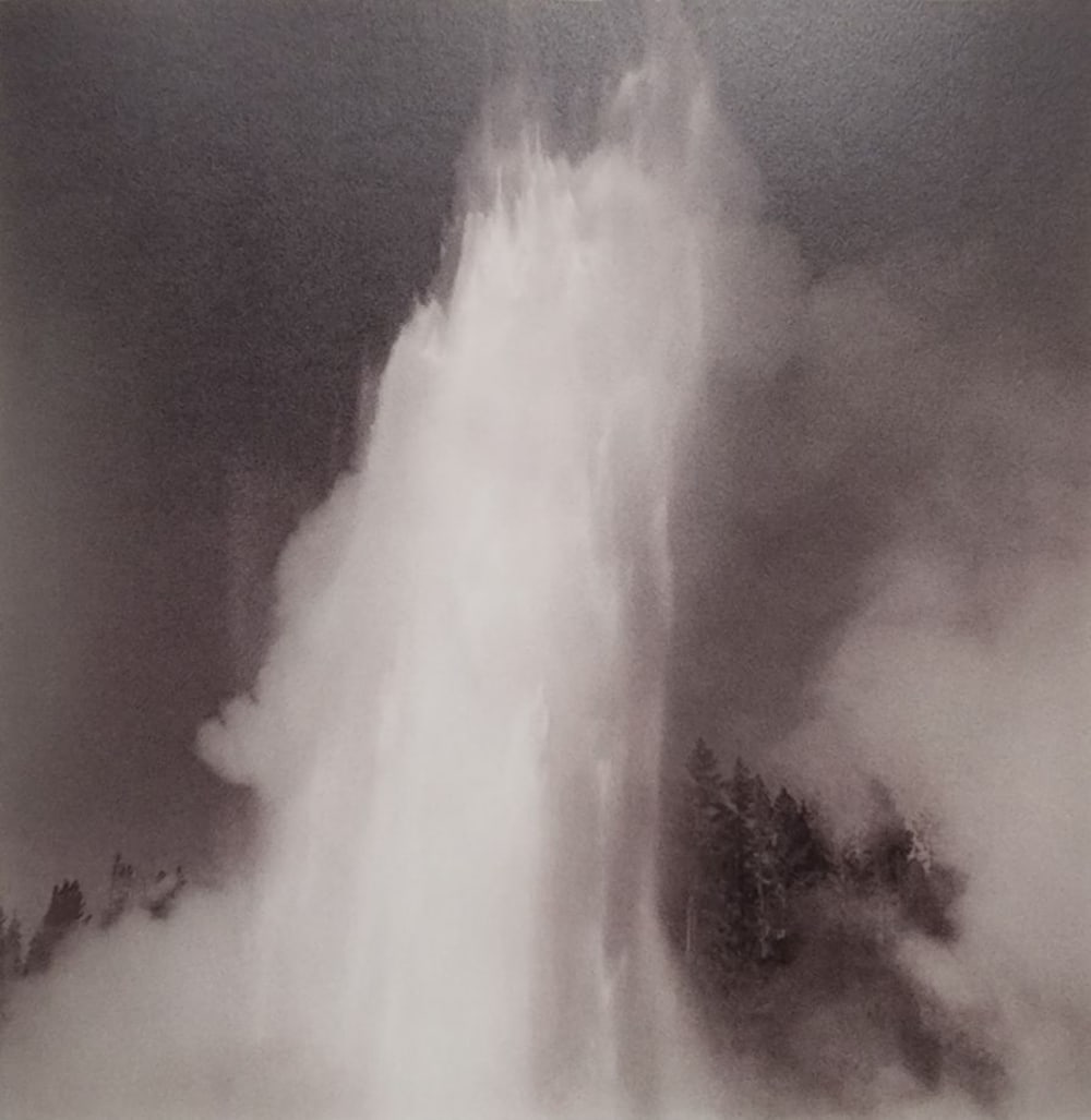 Lynn Davis, Grand Geyser, Yellowstone National Park, Wyoming, 1990 - limited edition of 50: Photographer: Lynn Davis Title: Grand Geyser, Yellowstone National Park, Wyoming Date Of Negative: 1990 Type Of Print: Sheet Fed Photogravure/Offset lithograph Date Of Print: 1999 Edition: From the ra