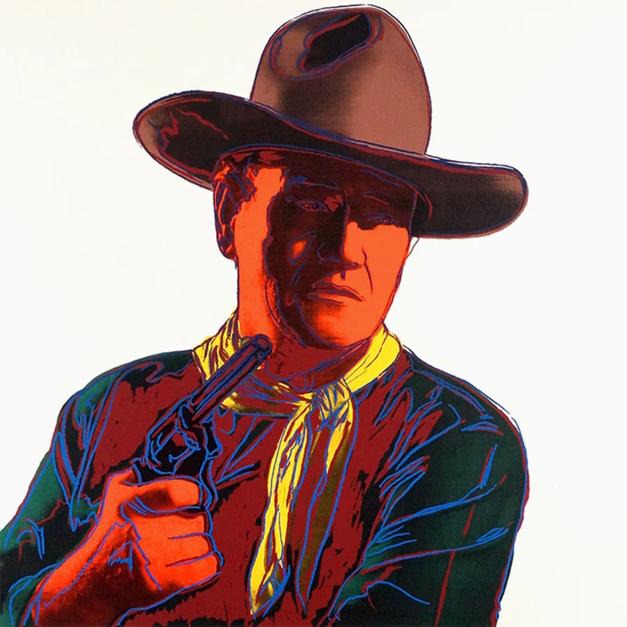 Andy Warhol, (After) John Wayne From Cowboys & Indians 1986 (1 of 1)