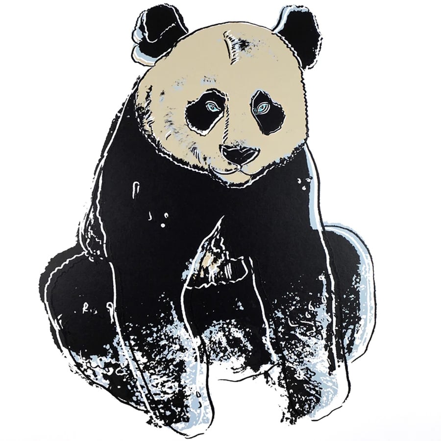 Andy Warhol, (After) "Giant Panda" (TRAIL PROOF) 1983 (1 of 1)