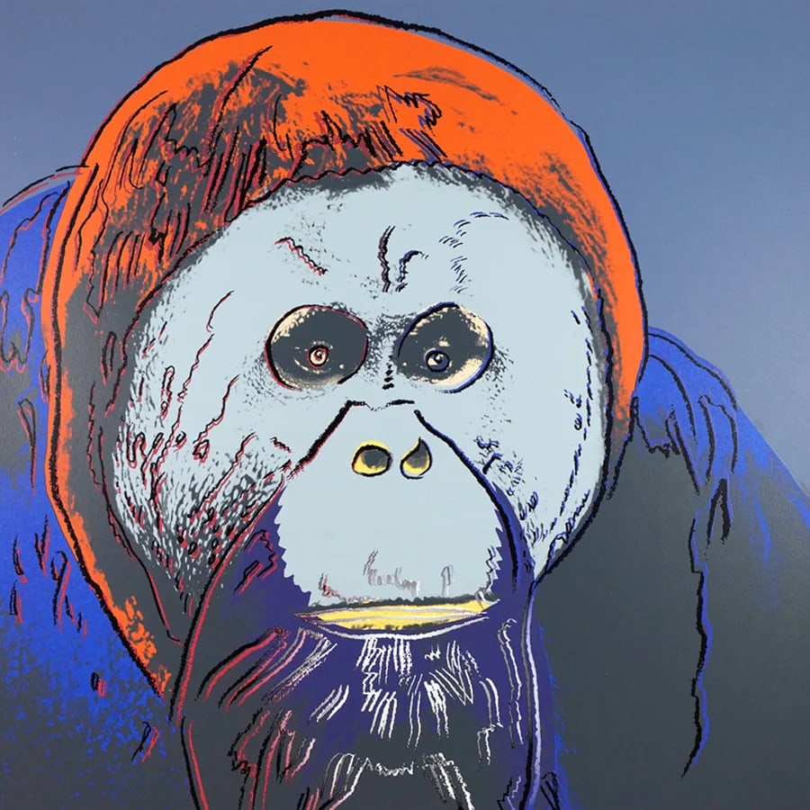 Andy Warhol, (After) "Orangutan" (TRAIL PROOF) 1983 (1 of 1)