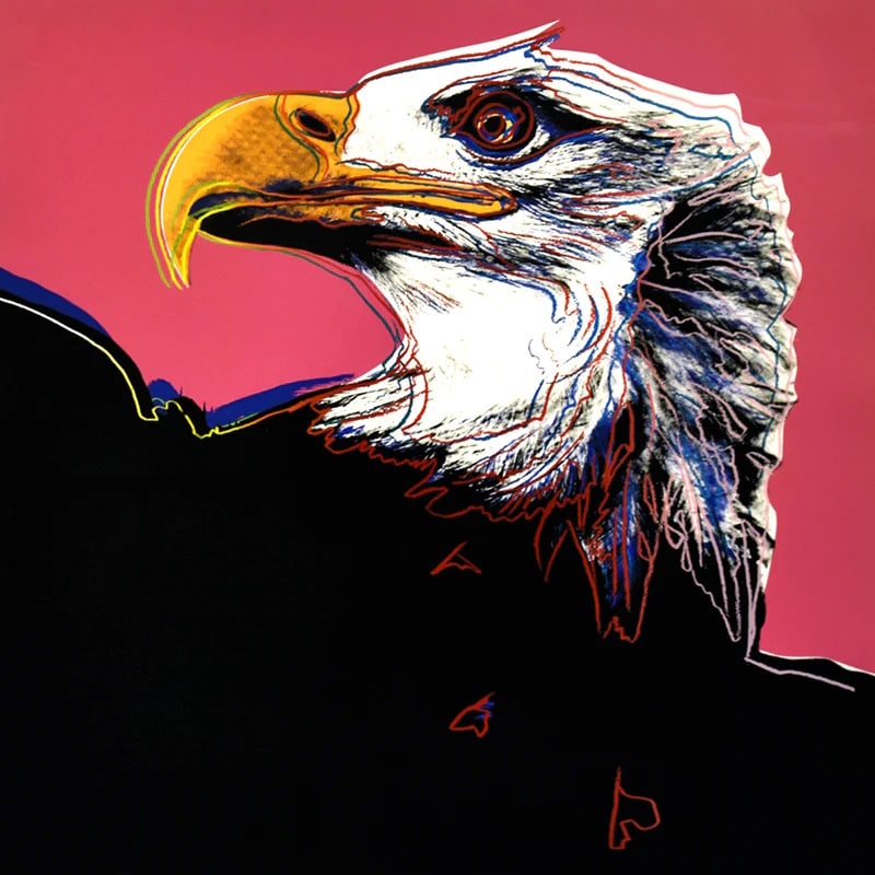 Andy Warhol, (After) "Bald Eagle" (TRAIL PROOF) 1983 (1 of 1)