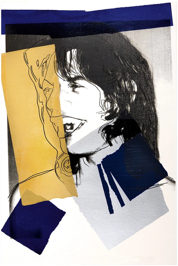 Andy Warhol, (After) Mick Jagger FS 142, Silkscreen 1975 (1 of 1)