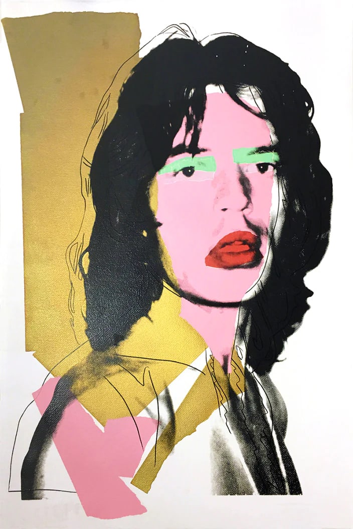Andy Warhol, (After) Mick Jagger FS 143, Silkscreen 1975 (1 of 1)