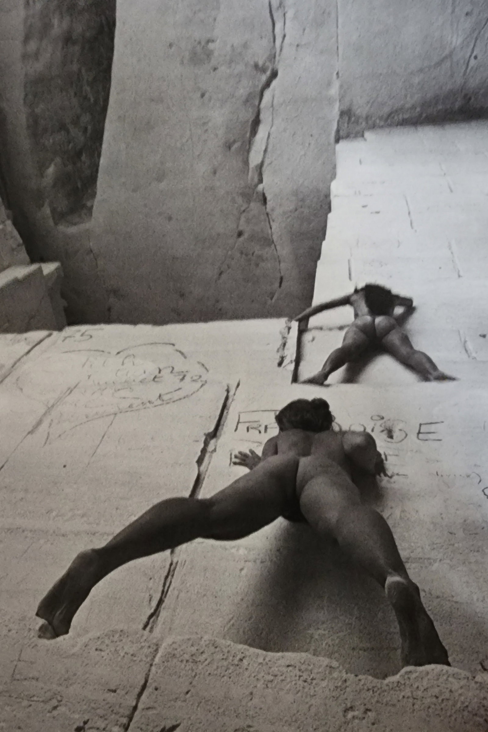Lucien Clergue, 'Alpilles Francaises' 1973: Photographer: Lucien Clergue (France, 1934 - 2014) - renowned French photographer with a diverse body of work, he is perhaps best known for his dynamic female nude studies in and around water which of