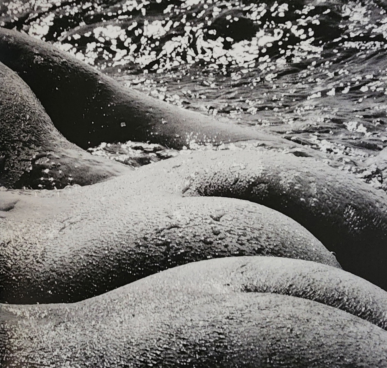 Lucien Clergue, 'Alpilles Francaises' 1973: Photographer: Lucien Clergue (France, 1934 - 2014) - renowned French photographer with a diverse body of work, he is perhaps best known for his dynamic female nude studies in and around water which of