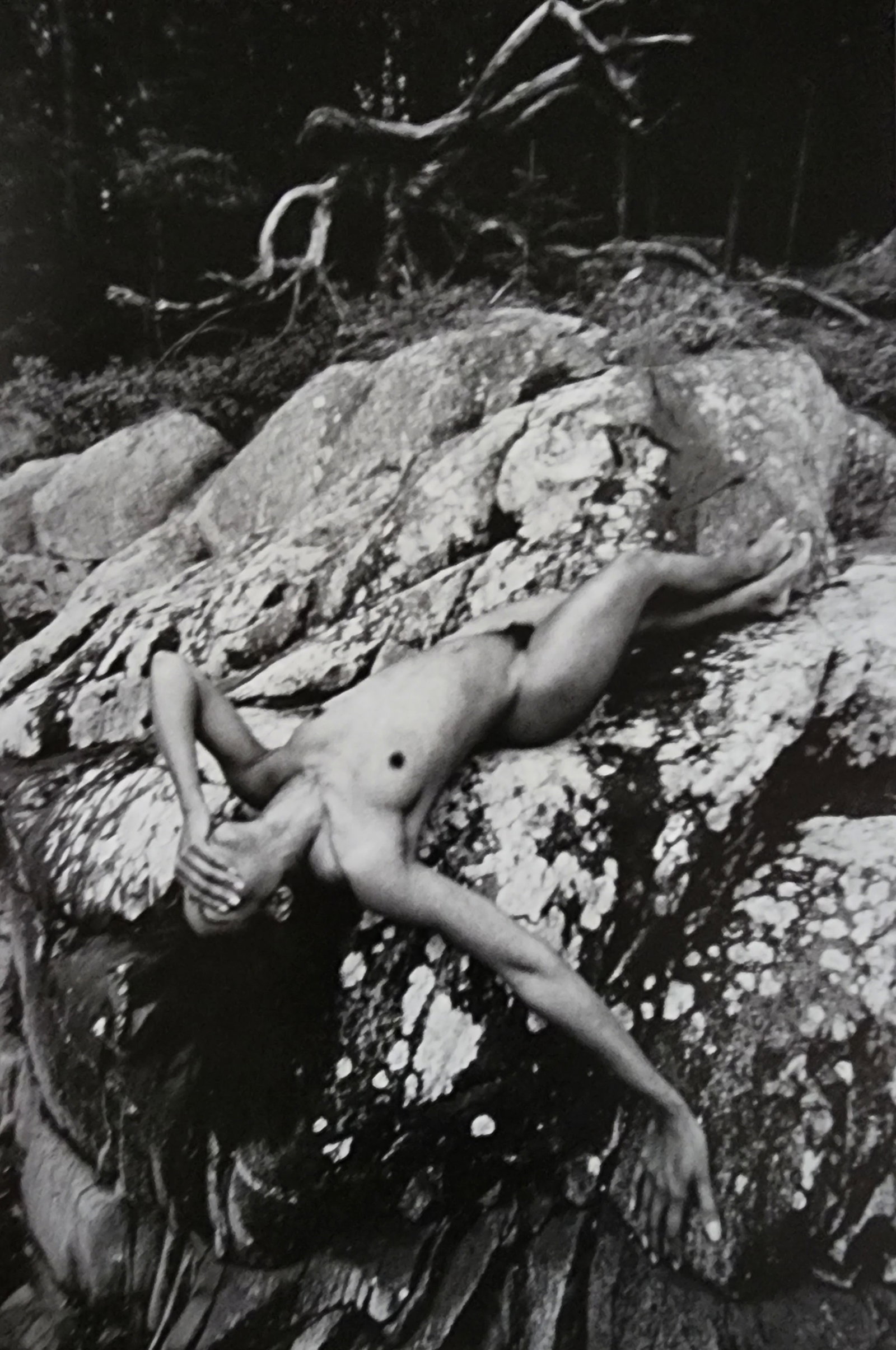 Lucien Clergue, 'Alpilles Francaises' 1973: Photographer: Lucien Clergue (France, 1934 - 2014) - renowned French photographer with a diverse body of work, he is perhaps best known for his dynamic female nude studies in and around water which of