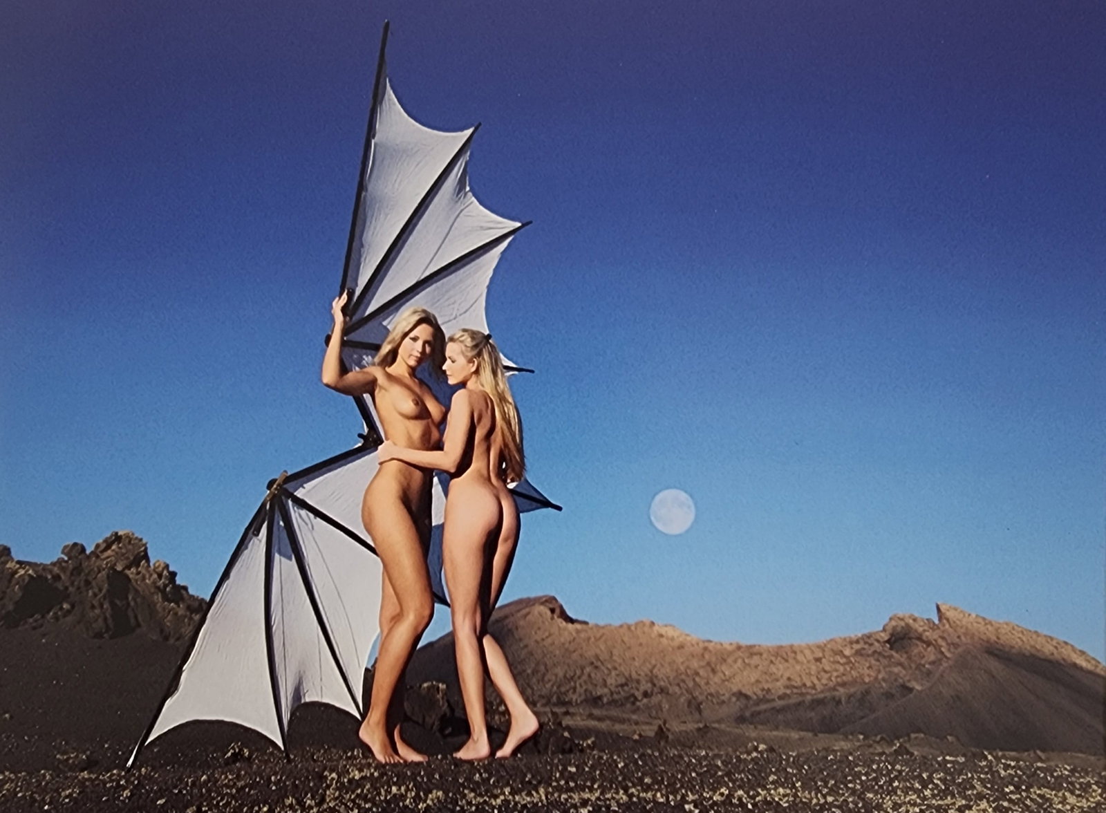 Stefan Soell 'Volcanic Girls' 2025: Artist/Photographer: Stefan Soell Title/Subject: Volcanic Girls Type Of Print: Authentic Sheet Fed Photogravure/Heliogravure. Date Of Print: 2025 Paper: Medium weight, satin/matte finish. Print Origin