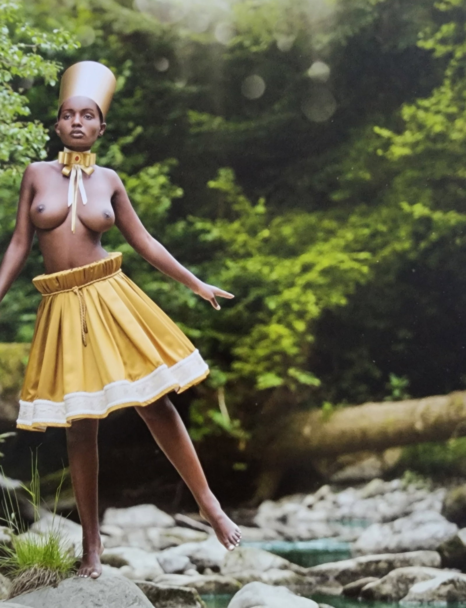 Stefan Soell, African Queen, 2022: Artist/Photographer: Stefan Soell Title/Subject: African Queen Type Of Print: Authentic Sheet Fed Photogravure/Heliogravure. Date Of Print: 2022 Paper: Medium weight, satin/matte finish. Print Origin: