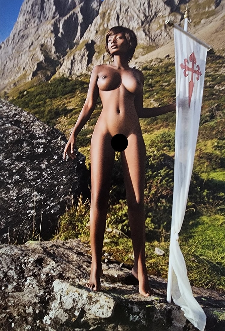 Stefan Soell, African Queen, 2022: Artist/Photographer: Stefan Soell Title/Subject: African Queen Type Of Print: Authentic Sheet Fed Photogravure/Heliogravure. Date Of Print: 2022 Paper: Medium weight, satin/matte finish. Print Origin: