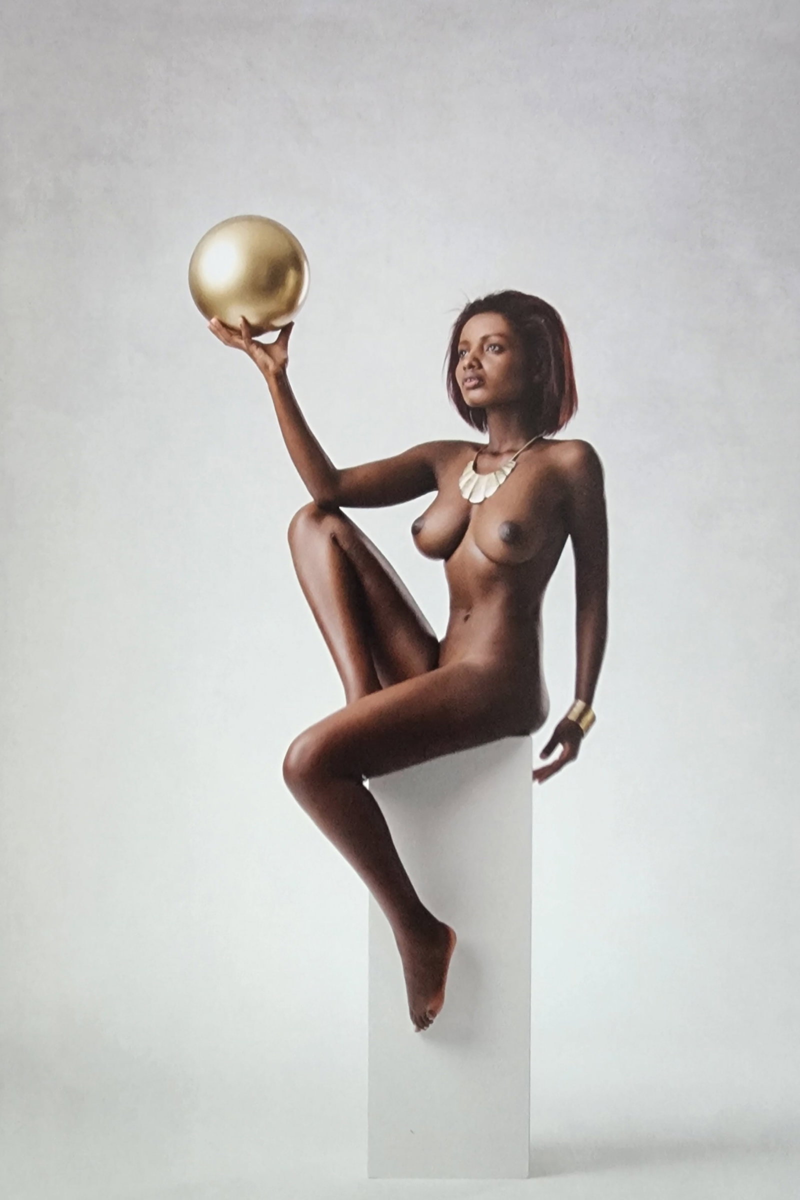 Stefan Soell, African Queen, 2022: Artist/Photographer: Stefan Soell Title/Subject: African Queen Type Of Print: Authentic Sheet Fed Photogravure/Heliogravure. Date Of Print: 2022 Paper: Medium weight, satin/matte finish. Print Origin: