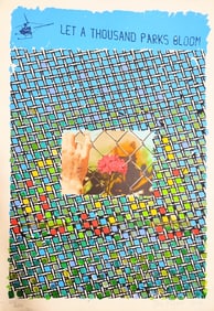 Joe Tilson,  Let a Thousand Parks Bloom, Signed Limited Edition Screenprint, 1971