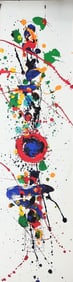 Sam Francis, Swatch, Hand-Signed Lithograph, 1992