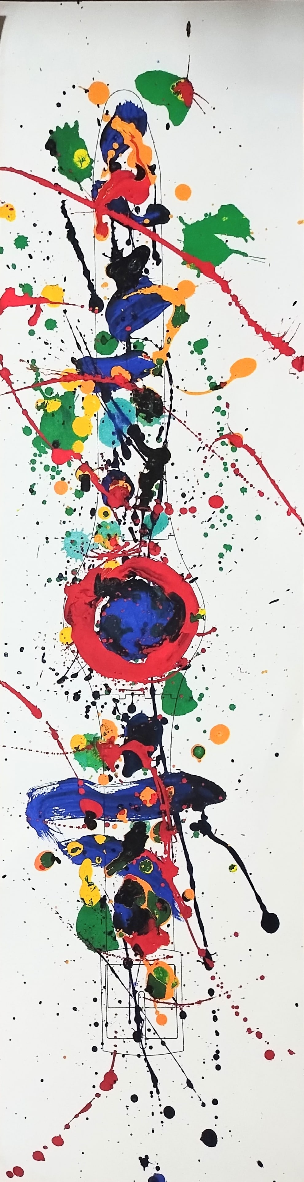 Sam Francis, Swatch, Hand-Signed Lithograph, 1992 (1 of 6)