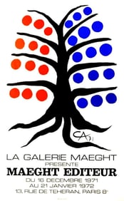 Alexander Calder, 'Maeght Editeur', 1971, Framed Lithograph Poster