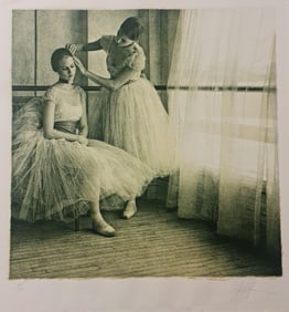 Douglas Hoffman, Before The Ballet, Limited Edition Lithograph