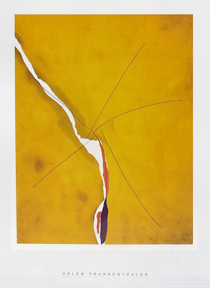 Helen Frankenthaler, 'Sesame', Abstract Silkscreen Poster, 1970 (1 of 1)