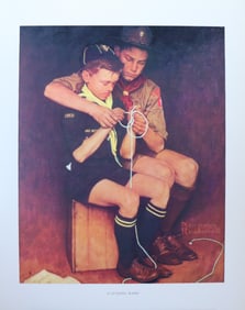 Norman Rockwell, 'A Guiding Hand', Offset Lithograph, 1969