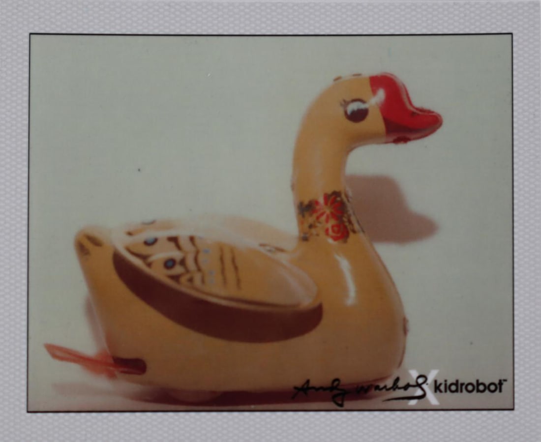 Andy Warhol (After), "Toy" - Duck, 1983, Framed Estate Polaroid (1 of 3)