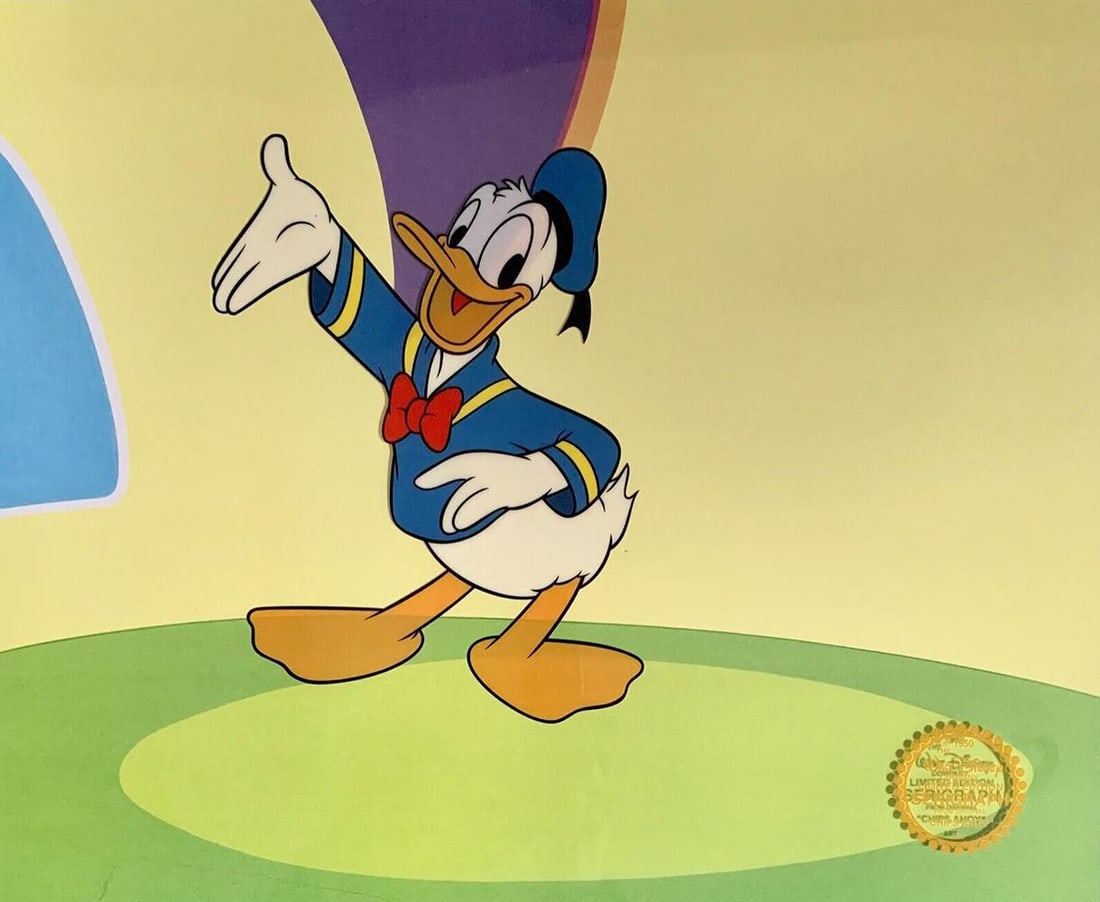 Disney, Donald Duck 'Chips Ahoy'Limited Edition Sericel (1 of 1)
