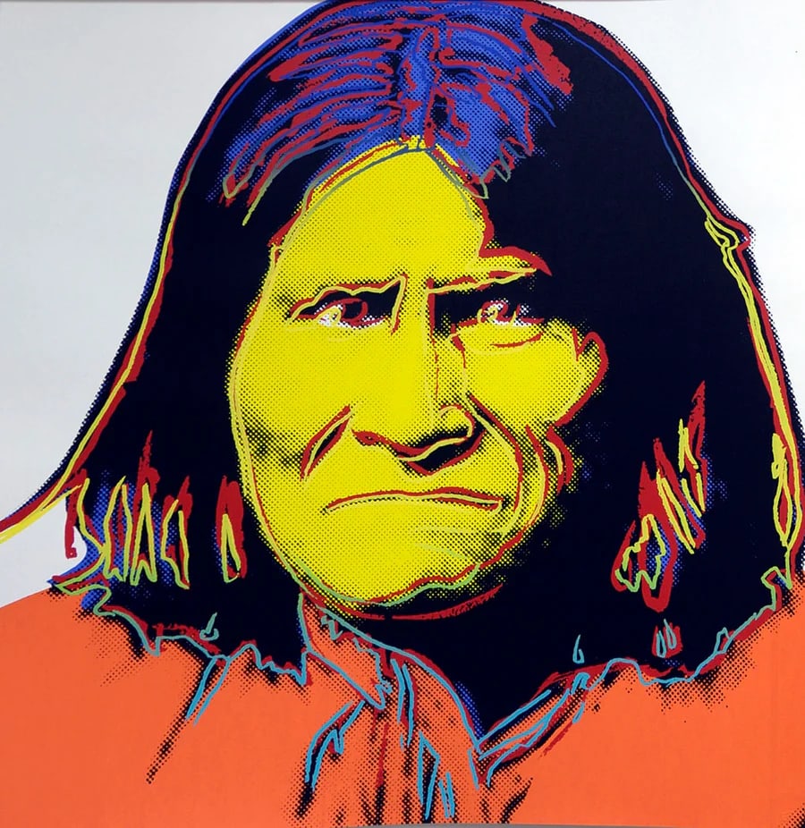 Andy Warhol (After), Cowboys and Indians, 1986, Geronimo, FSII 384 (1 of 1)