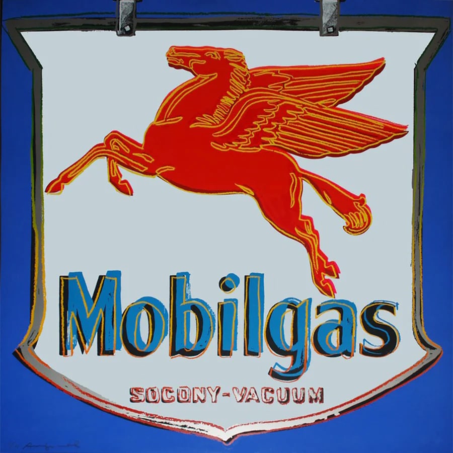 Andy Warhol (After), from Ads Portfolio, 1985 Mobilgas (1 of 1)