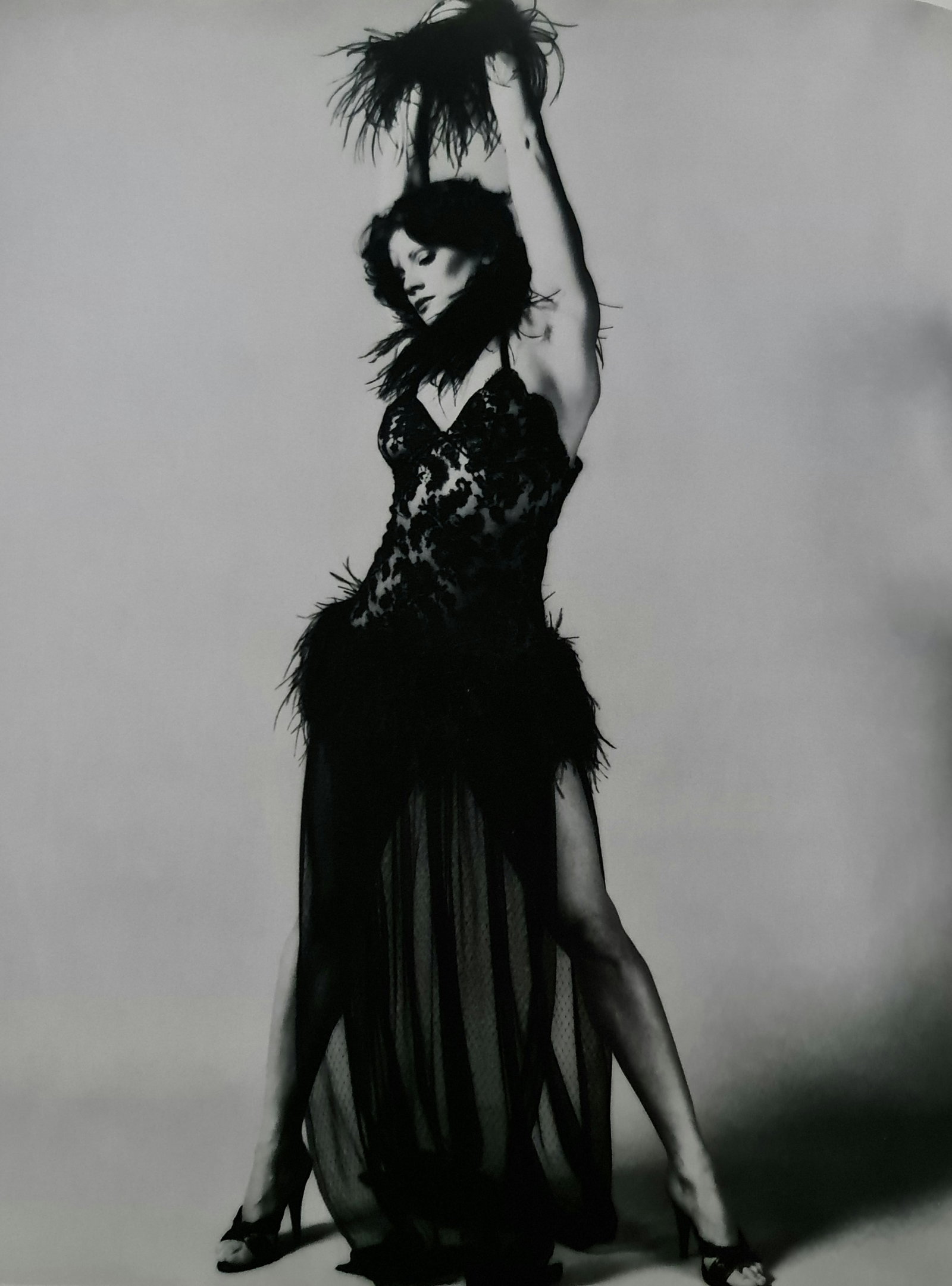 Robert Mapplethorpe, Lisa Lyon posing in black: Photographer: Robert Michael Mapplethorpe (1946-1989) was an American photographer, best known for his black-and-white photographs. His work featured an array of subjects, including celebrity portrait