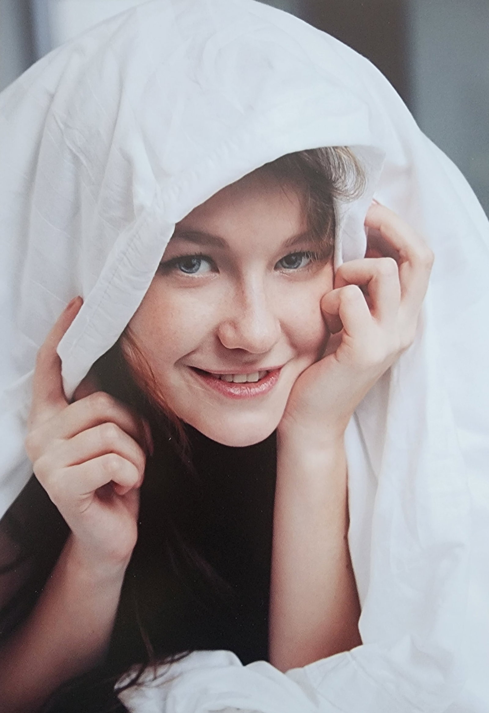 The Lovely Emily Bloom, 2024: Artist/Photographer: Isabella Catalina Title/Subject: Emily Bloom Type: Photogravure/Heliogravure. Date Of Print: 2024 Paper: Medium weight, satin/matte finish. Print Origin: Bosnia Approximate Image 