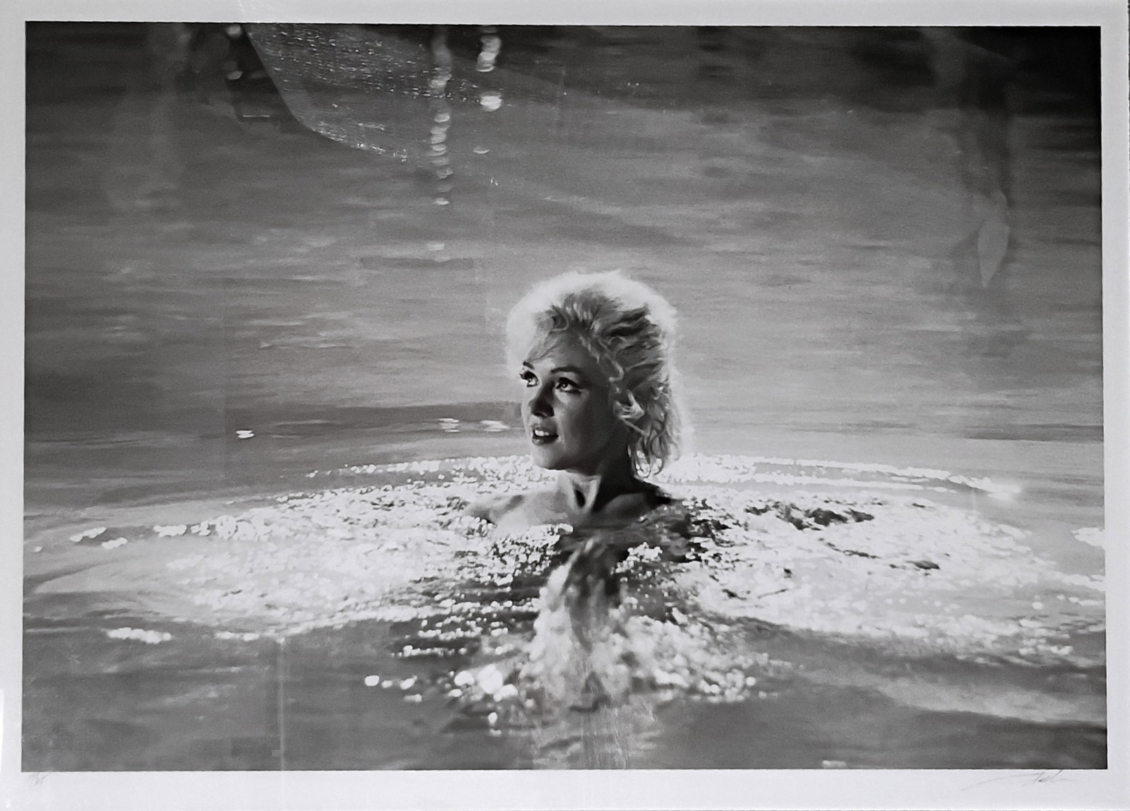 Lawrence Schiller, 'Marylin Monroe - Something's Got to Give', Signed Limited Edition, 2007: Artist: Lawrence Schiller Title: Marilyn Monroe in Something's Got to Give Year of Negative: 1962 Print Year: 2007 Medium: Gelatin Silver Print Signed & numbered in ink Edition: 11/35 Size: 42 in. x 5
