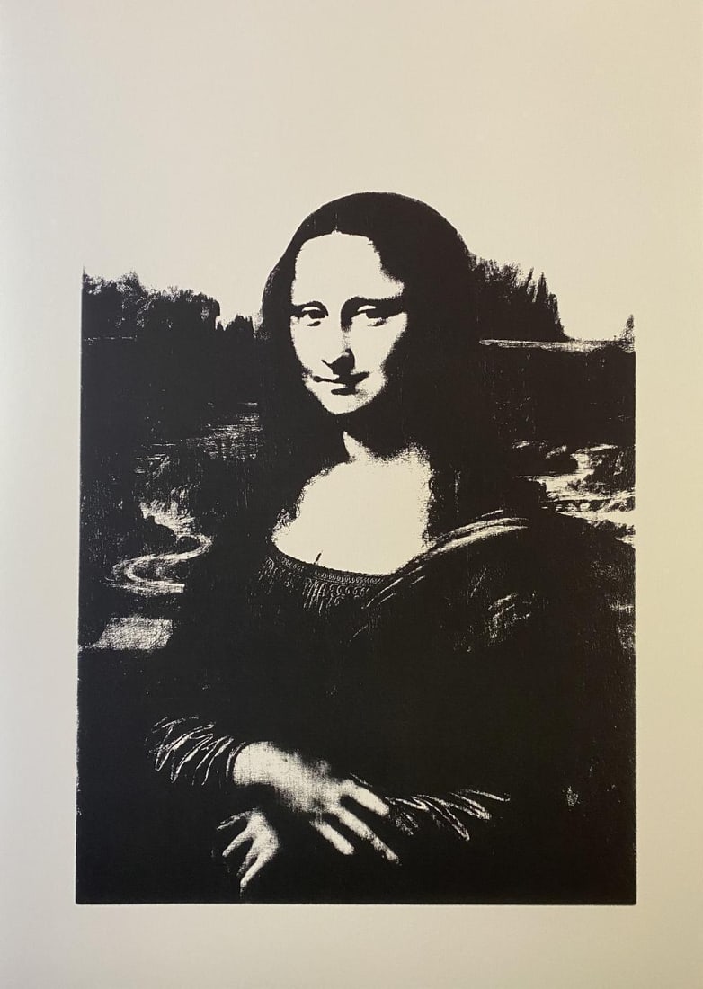 Andy Warhol Da Vinci Mona Lisa Sunday B Morning Vellum: Original Limited Edition Silkscreen on Premium Vellum Edition Size: 2500Paper Size: 25 x 35 Unsigned. Published by Sunday B. Morning. Excellent Condition; never framed or matted. Publishers Certificat